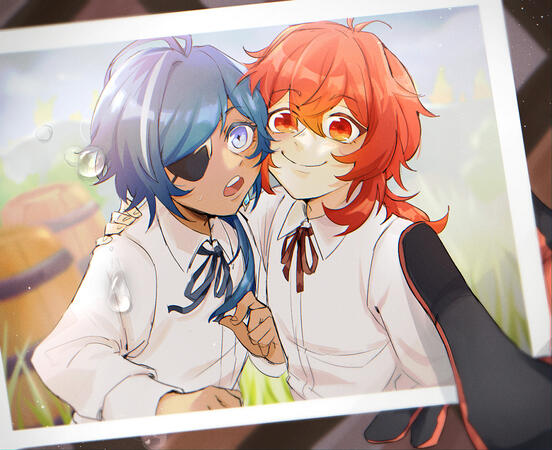 Kaeya and Diluc - Genshin Impact Kaeya and Diluc - Genshin Impact