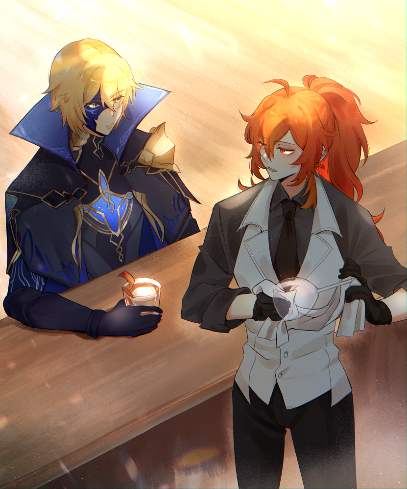 Dainsleif & Diluc Dainsleif & Diluc
